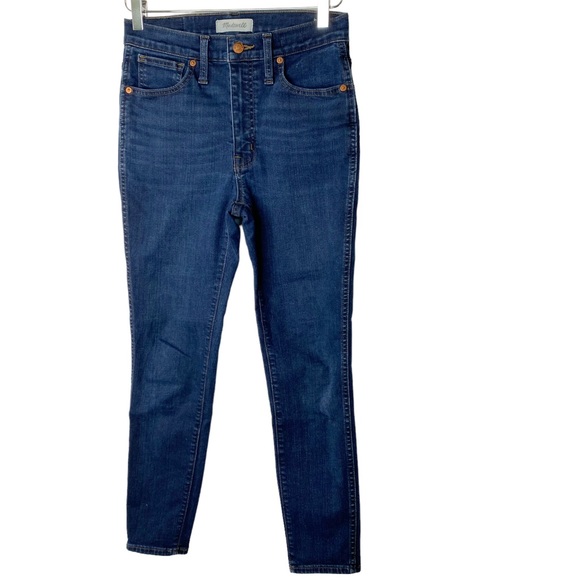 MADEWELL Petite 10" High-Rise Skinny Jeans Tarren Wash
Size 27P - Picture 5 of 11